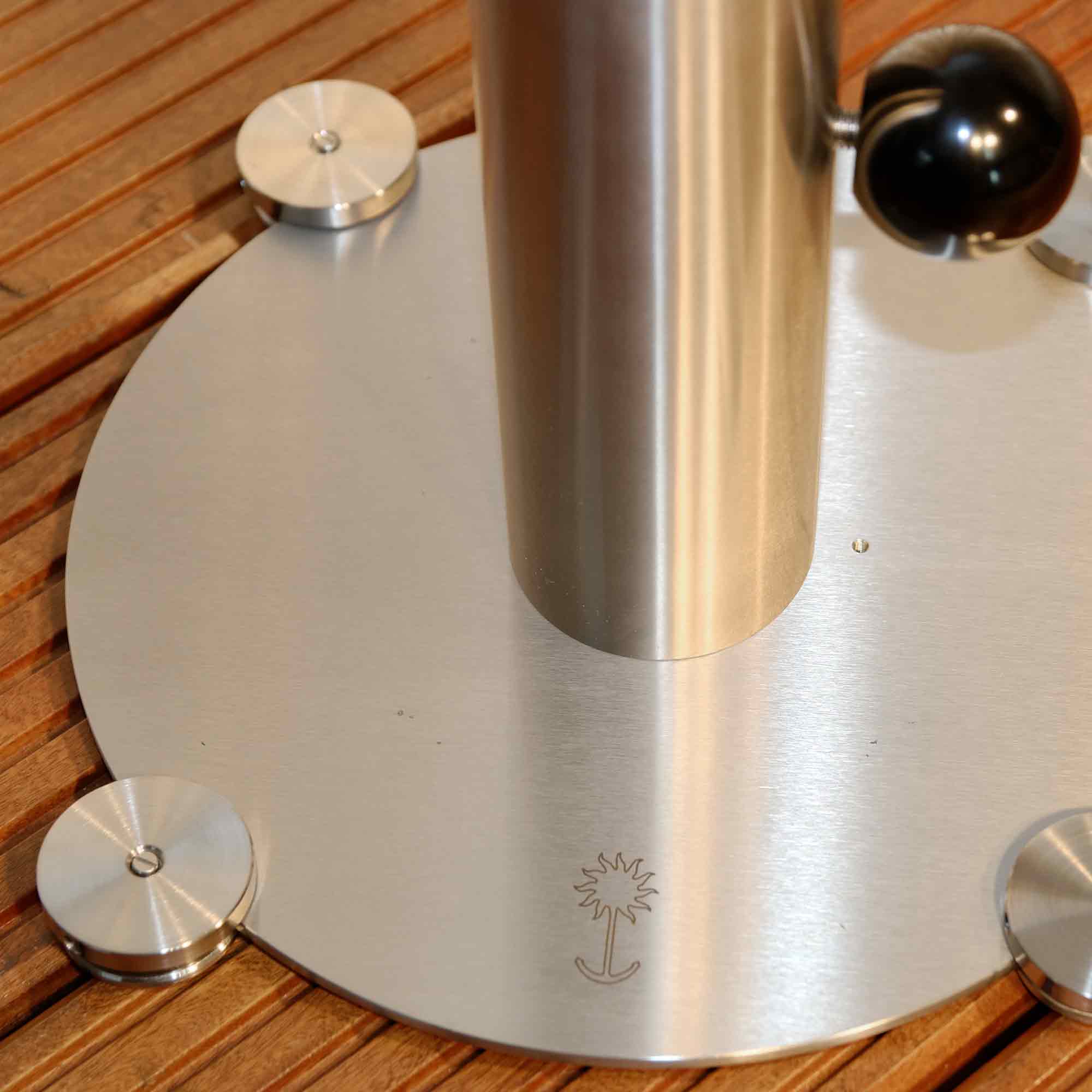 Sonnenschirmständer aus Edelstahl für besondere Fälle von sonnenanker